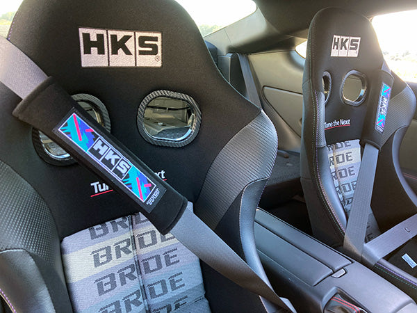 HKS Harness / Seatbelt Shoulder Pads TRS 50mm/75mm