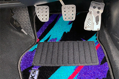 HKS 50th Front Floor Mat Set Suit Toyota Supra JZA80