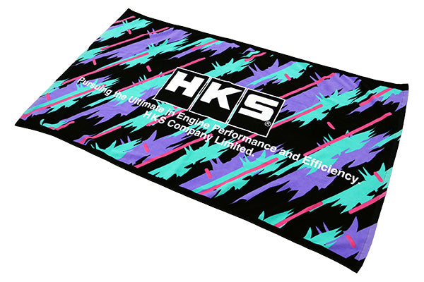 HKS Big Towel Oil Splash Colour, 90cm x 150cm, 100% Cotton