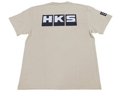 HKS 50th T-Shirt Tune The Next v2 Black/Sandbeige
