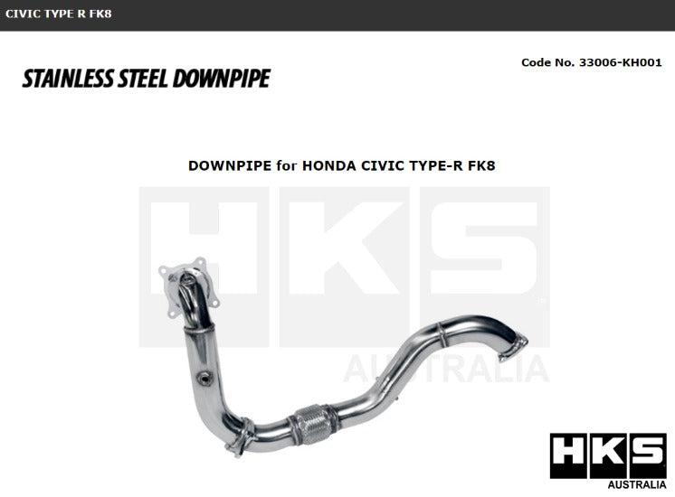 HKS 120mm Hi-Power Universal Silencer | HKS 120Hiper Inner Silencer Assy (3306-RA071) main image 1
