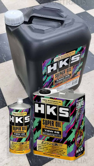 HKS Super Oil Premium Blend 7.5W-45, High Performance Synthetic Engine Oil