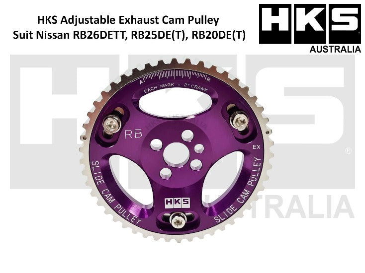 HKS Adjustable Intake / Exhaust Cam Pulley Suit Nissan RB26DETT, RB25DE(T), RB20DE(T)