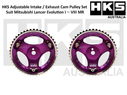 HKS Adjustable Intake / Exhaust Cam Pulley Suit Mitsubishi Lancer Evolution I～VIII MR