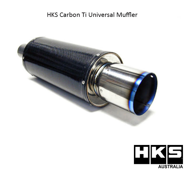 HKS Carbon Ti Universal Muffler
