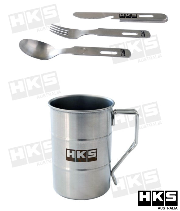 HKS Drum Mug & HKS Cutlery Set