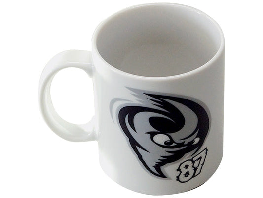 HKS White Coffee Mug ~ New HKS Character "STORMEE"