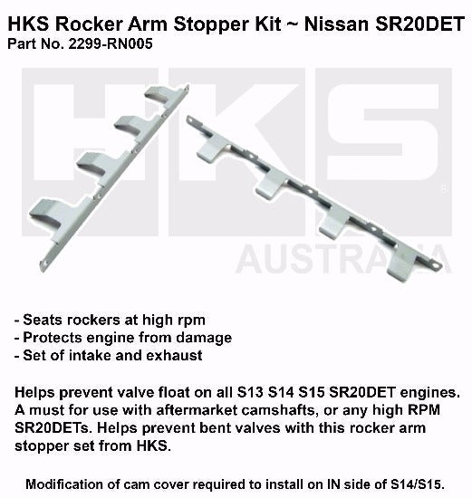HKS Rocker Arm Stopper Kit ~ Nissan SR20 S13 S14 S15 SR20DET engines
